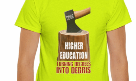 Turning Degrees to Debris DOGE Axe T-Shirt
