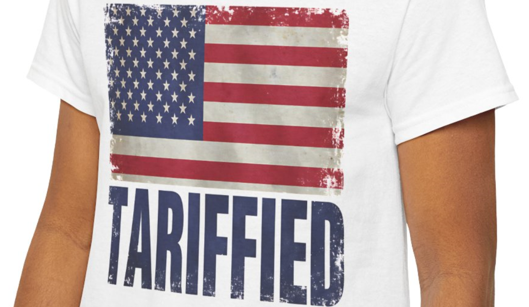 Tariffied Vintage American Flag T-Shirt