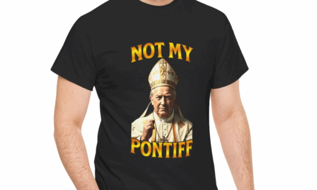 Not My Pontiff T-shirt