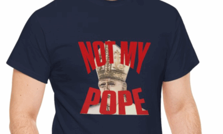 Not My Pope Simple Statement T-Shirt