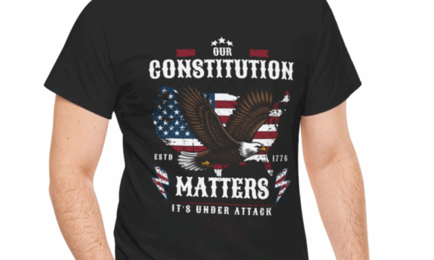 Our Constitution Matters, Patriotic Eagle T-Shirt