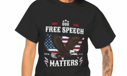 Free Speech Matters, Patriotic Eagle T-Shirt
