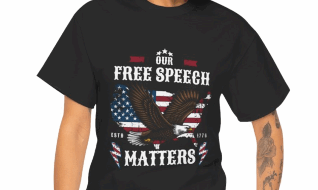 Free Speech Matters, Patriotic Eagle T-Shirt
