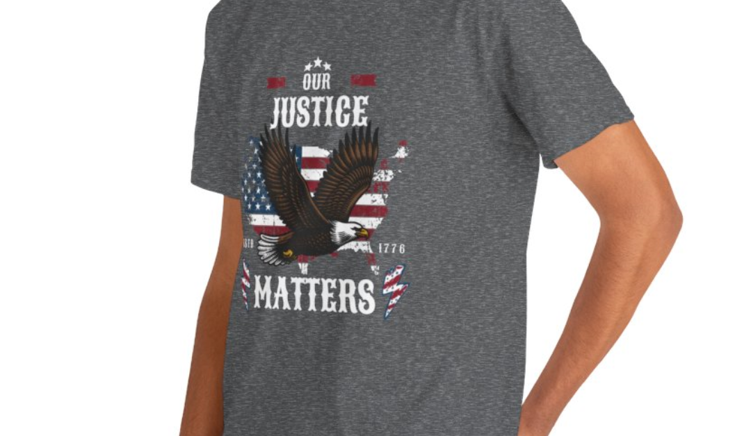 Justice Matters, Patriotic Eagle T-Shirt