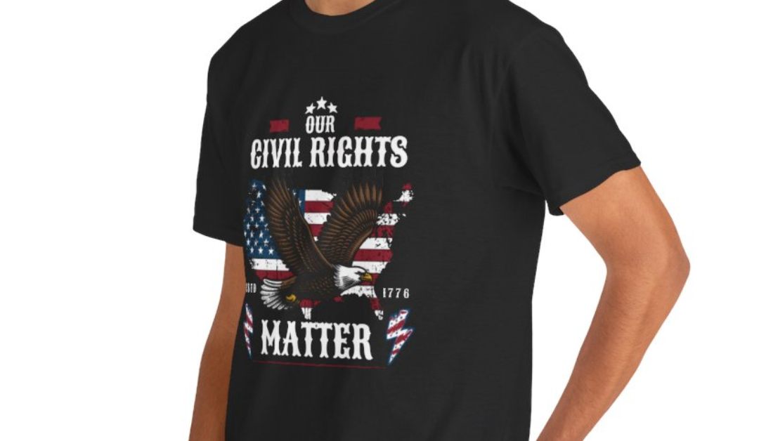 Civil Rights Matter, Patriotic Eagle, Unisex T-shirt