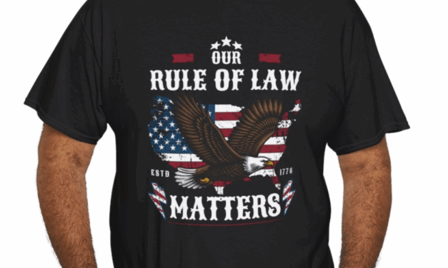The Rule of Law Matters, Patriotic Eagle, Unisex T-Shirt