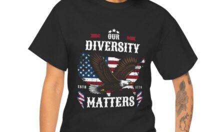Diversity Matters, Patriotic Eagle, Unisex T-Shirt