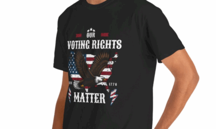 Voting Rights Matter, Patriotic Eagle, Unisex T-Shirt