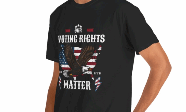 Voting Rights Matter, Patriotic Eagle, Unisex T-Shirt