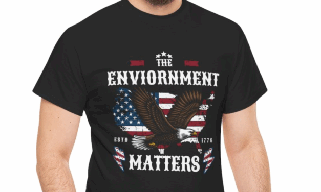 The Environment Matters, Patriotic Eagle Unisex T-shirt