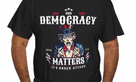 Our Democracy Matters – Uncle Sam Unisex Heavy Cotton Tee