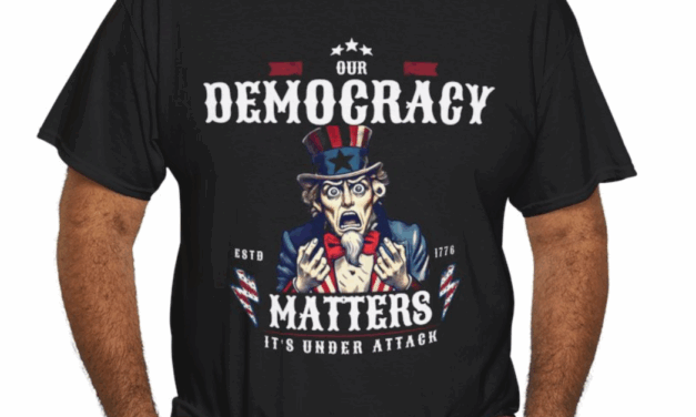 Our Democracy Matters – Uncle Sam Unisex Heavy Cotton Tee