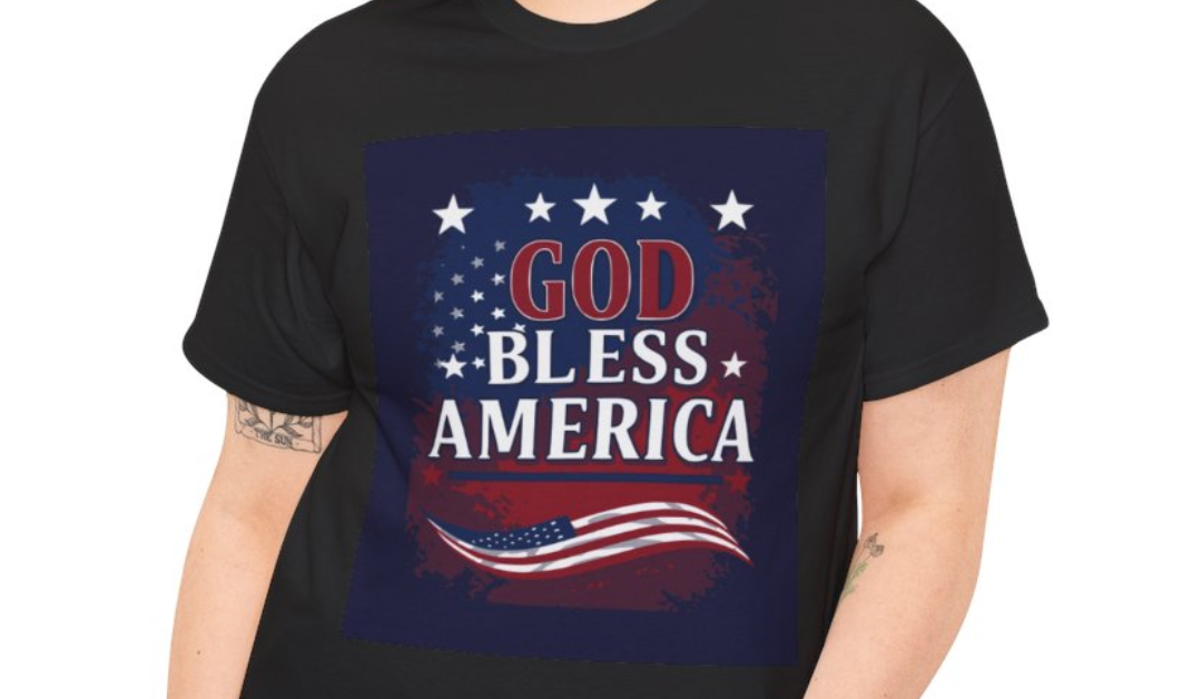 God Bless America T-Shirt – Patriotic Design