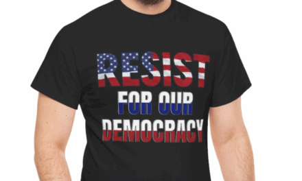 Resist for Our Democracy T-Shirt – Patriotic Resist Design