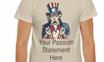 Customizable T-Shirt | Angry Uncle Sam Design