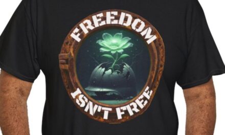 Freedom Isn’t Free T-Shirt – Portal and Helmet Design