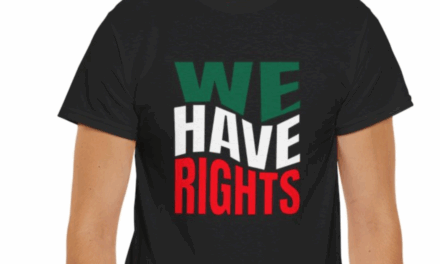 We Have Rights T-Shirt – Mexican Flag Colors