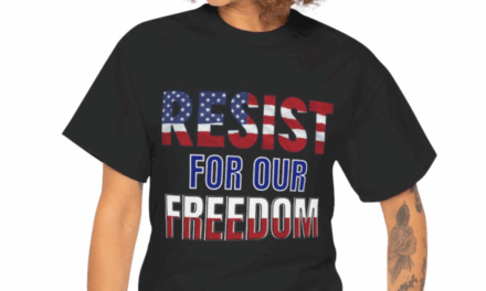 Resist for Our Freedom T-Shirt – Patriotic Resist Design
