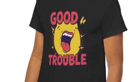 Good Trouble T-Shirt – Classic Protesting Icon Design