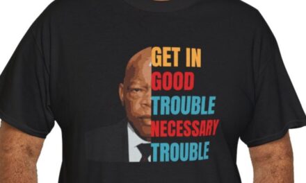 Get in Good Trouble Necessary Trouble T-Shirt – John Lewis Inspired Design