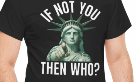 If Not You, Then Who T-Shirt – Statue of Liberty Design