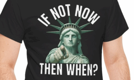 If Not Now, Then When T-shirt – Statue of Liberty Design