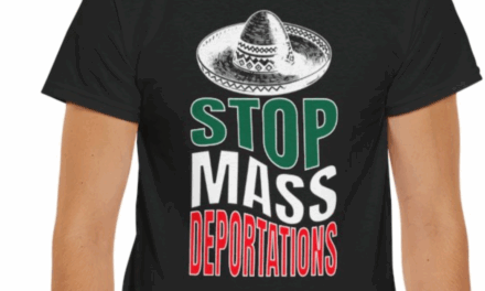 Stop Mass Deportations T-Shirt – Classic Sombrero Design
