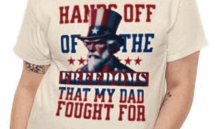 Hands Off The Freedom That My Dad Fought For – Uncle Sam Graphic