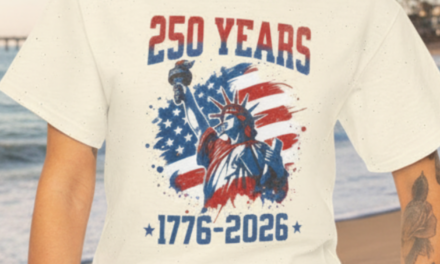 Statue of Liberty & Tattered Flag 250 Year Anniversary 1776-2026 Tee