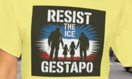 Resist The ICE Gestapo Tee – Armed Agents Taking Children
