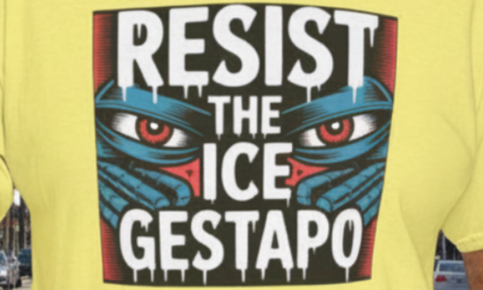 Resist The ICE Gestapo Tee – Spying Eyes Everywhere